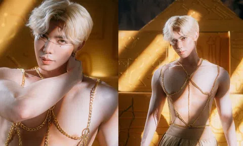 Erik tung bộ ảnh bán nude khoe body vạm vỡ