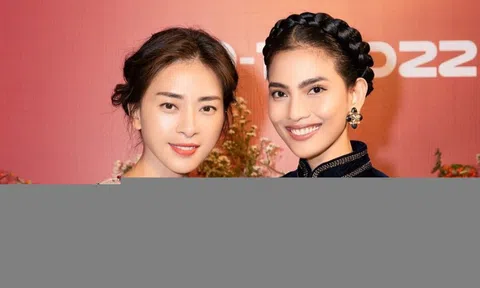 Á hậu Trương Thị May mặc kín 'đọ sắc' cùng Ngô Thanh Vân