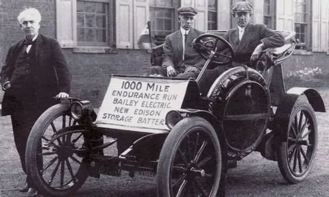 Lịch sử vô cùng thú vị của xe ô tô điện