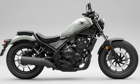 Honda Rebel 500 2023 giữ nguyên kiểu dáng, cải tiến động cơ