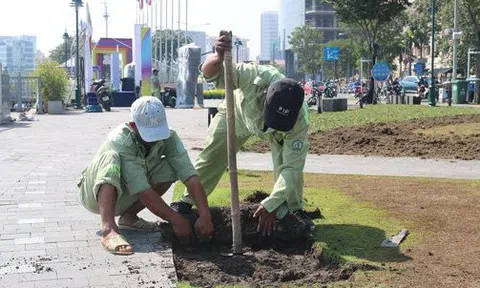 Thông tin mới vụ thảm cỏ tại công viên Bến Bạch Đằng bị hư hại nặng sau lễ hội ẩm thực