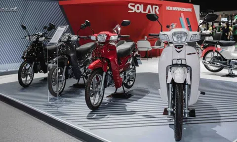 Xe máy Thái Lan giá từ 28 triệu đồng, thiết kế giống Honda Dream