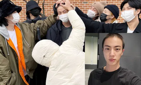 BTS tiễn Jin lên đường nhập ngũ