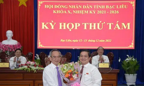 Giám đốc Sở Kế hoạch Đầu tư làm Phó Chủ tịch UBND tỉnh Bạc Liêu