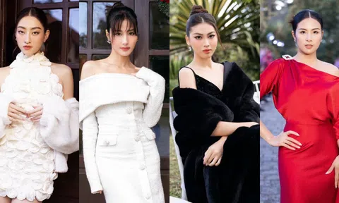 Lương Thùy Linh đọ vẻ gợi cảm với Ngọc Hân, Diễm My 9X