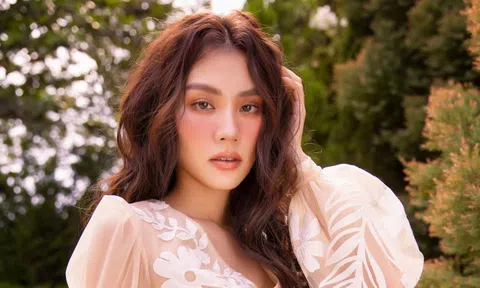 Hoa hậu Mai Phương khoe nhan sắc ngọt ngào ở tuổi 23