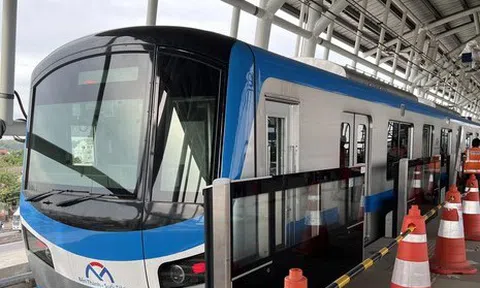 Metro số 1 TPHCM sẵn sàng chạy thử nghiệm