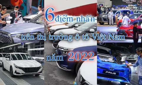 6 điểm nhấn trên thị trường ô tô Việt Nam năm 2022