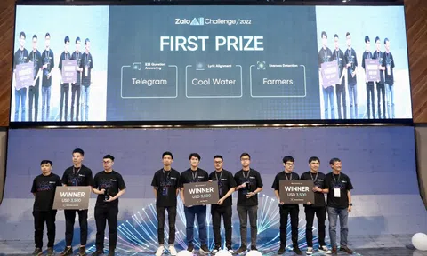 Zalo AI Summit 2022: 3 nhà vô địch AI Challenge 2022