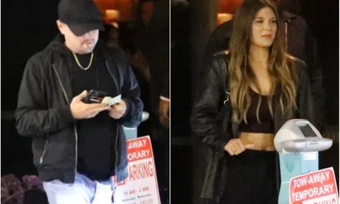 Leonardo DiCaprio lộ ảnh đi chơi cùng người đẹp kém 25 tuổi