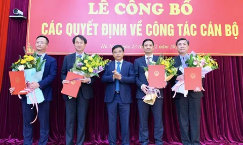 Bộ trưởng GTVT Nguyễn Văn Thắng điều động, bổ nhiệm nhiều nhân sự quan trọng