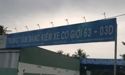 Đình chỉ thêm 1 trung tâm đăng kiểm tại Tiền Giang