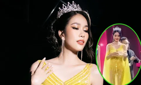 Á hậu Phương Anh lên tiếng về trang phục xuyên thấu gây ồn ào