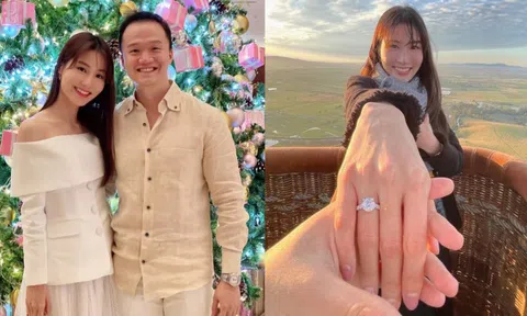 Diễn viên Diễm My 9X được bạn trai cầu hôn ở Úc