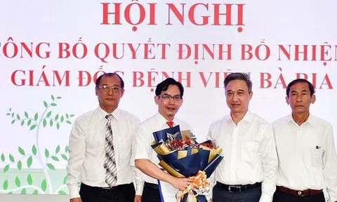 Bà Rịa-Vũng bổ nhiệm nhiều cán bộ chủ chốt ngành y tế