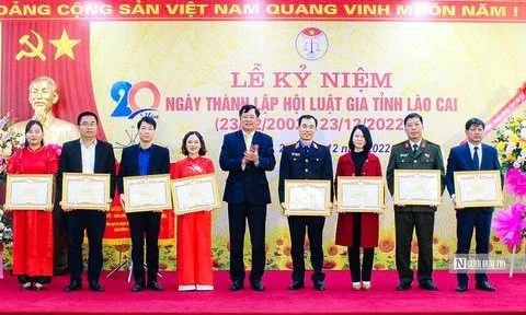 Hội Luật gia tỉnh Lào Cai kỷ niệm 20 năm ngày thành lập