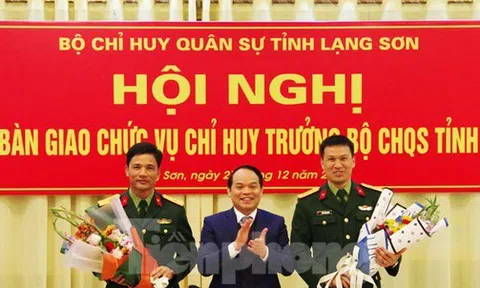 Bộ Chỉ huy Quân sự tỉnh Lạng Sơn có tân chỉ huy trưởng