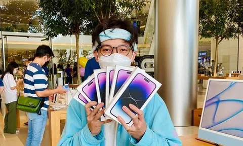 Người Việt chi tiền tỷ mua iPhone đón Tết, iPhone 14 Pro Max liên tiếp cháy hàng
