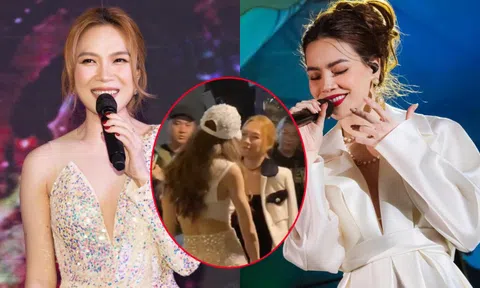 Mỹ Tâm thân thiết với Hồ Ngọc Hà