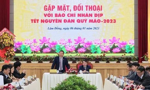 Lâm Đồng: Gặp mặt, đối thoại báo chí nhân dịp Xuân Quý Mão 2023