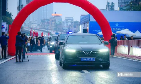 Hà Nội: Chính thức thông xe tuyến đường trị giá gần 10.000 tỷ đồng