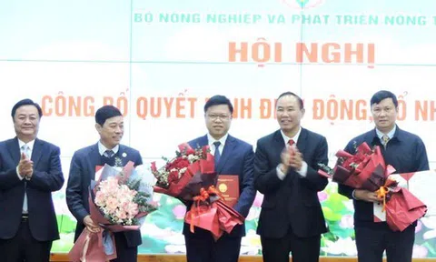 Bộ Nông nghiệp điều động, bổ nhiệm 23 lãnh đạo Cục, vụ