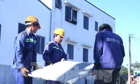 Thi công 3 ca liên tục, đẩy tốc lực tiến độ cao tốc Bắc - Nam dịp Tết