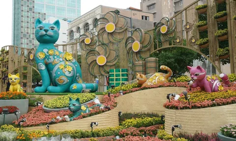 TP Hồ Chí Minh: Đường hoa Nguyễn Huệ đẹp lung linh trước giờ khai mạc