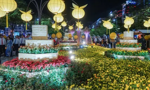 Đường hoa Nguyễn Huệ 2023 chính thức mở cửa, người dân nô nức đến du xuân