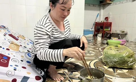 Xóm trọ ngày cận Tết