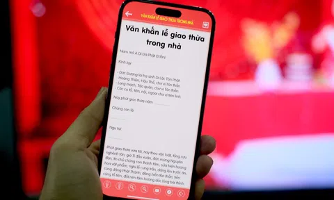 Đêm 30 Tết, tải app gì để tra văn khấn lễ giao thừa
