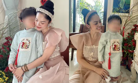 Dương Cẩm Lynh đăng ảnh đón năm mới bên con trai sau biến cố