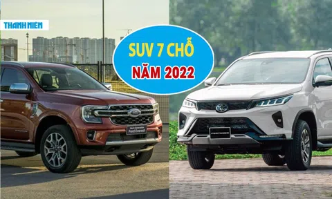Khách Việt mua xe SUV 7 chỗ nào nhiều nhất năm 2022?