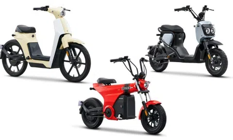 Bộ ba Honda Zoomer, Cub, Dax có phiên bản chạy bằng điện
