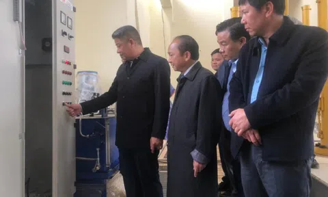 Hà Nội chính thức mở cống thông dòng lấy nước sông Đà "hồi sinh" sông Tích