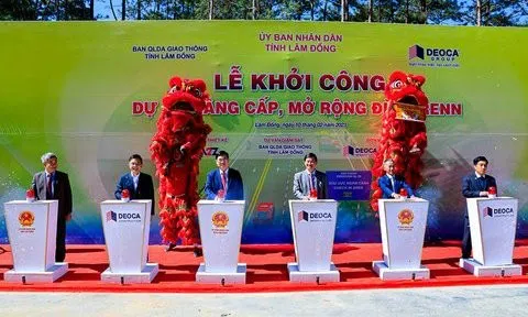 Lâm Đồng: Khởi công Dự án nâng cấp, mở rộng đèo Prenn