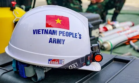 Cận cảnh trang bị cứu hộ đặc biệt của Công binh Việt Nam mang tới Thổ Nhĩ Kỳ