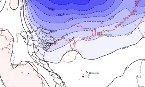 Bắc Bộ trời chuyển rét từ đêm nay (13/2)