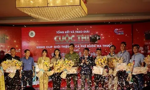 Trao giải Cuộc thi video, clip giới thiệu về cà phê Buôn Ma Thuột