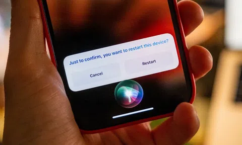 Cách khởi động lại iPhone bằng giọng nói