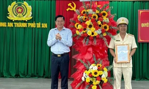Bình Dương: Thượng tá Đàm Bảo Quân giữ chức trưởng Công an Tp.Dĩ An