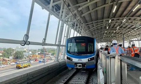 Metro số 1 sẵn sàng cho ngày về đích