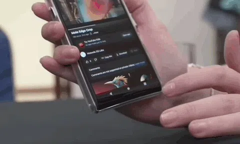 Cận cảnh smartphone mở rộng màn hình trong 3 giây