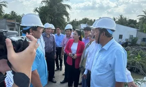 Khởi công 2 cầu do nguyên Phó Thủ tướng Trương Hòa Bình vận động