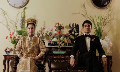 'Sao chuyển giới đẹp nhất Thái Lan' dát vàng trang phục cưới