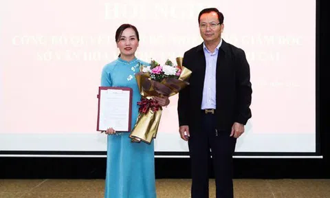 Lào Cai có tân Phó Giám đốc Sở Văn hóa và Thể thao