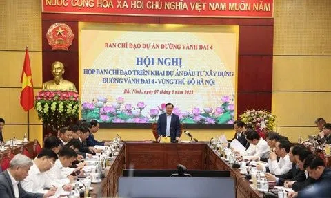 Đẩy nhanh tiến độ triển khai Dự án đường Vành đai 4 - Vùng Thủ đô