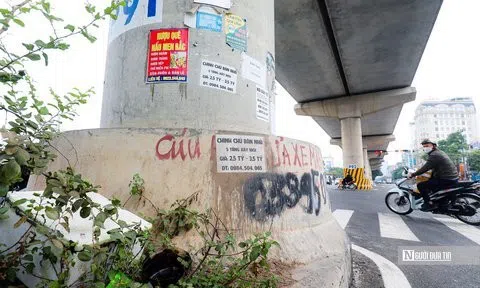 Rác thải ngổn ngang, nhếch nhác tại tuyến đường sắt Nhổn - ga Hà Nội