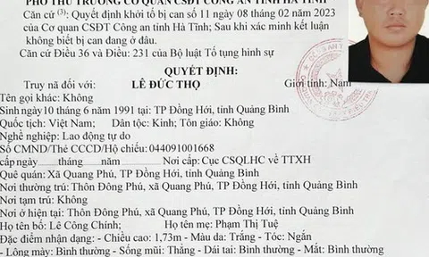 Truy nã đặc biệt 1 đối tượng liên quan đường dây cá độ 6.000 tỉ đồng