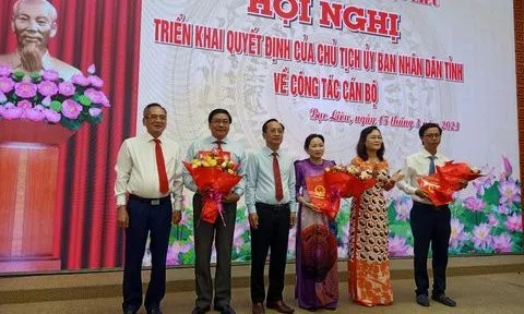 Bạc Liêu chính thức tái lập 4 Sở từ 2 "siêu Sở"